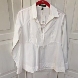 Banana Republic White Tunic